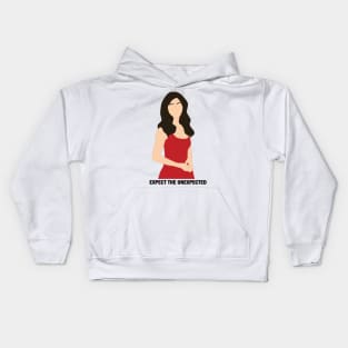 Julie Chen- Expect The Unexpected Kids Hoodie